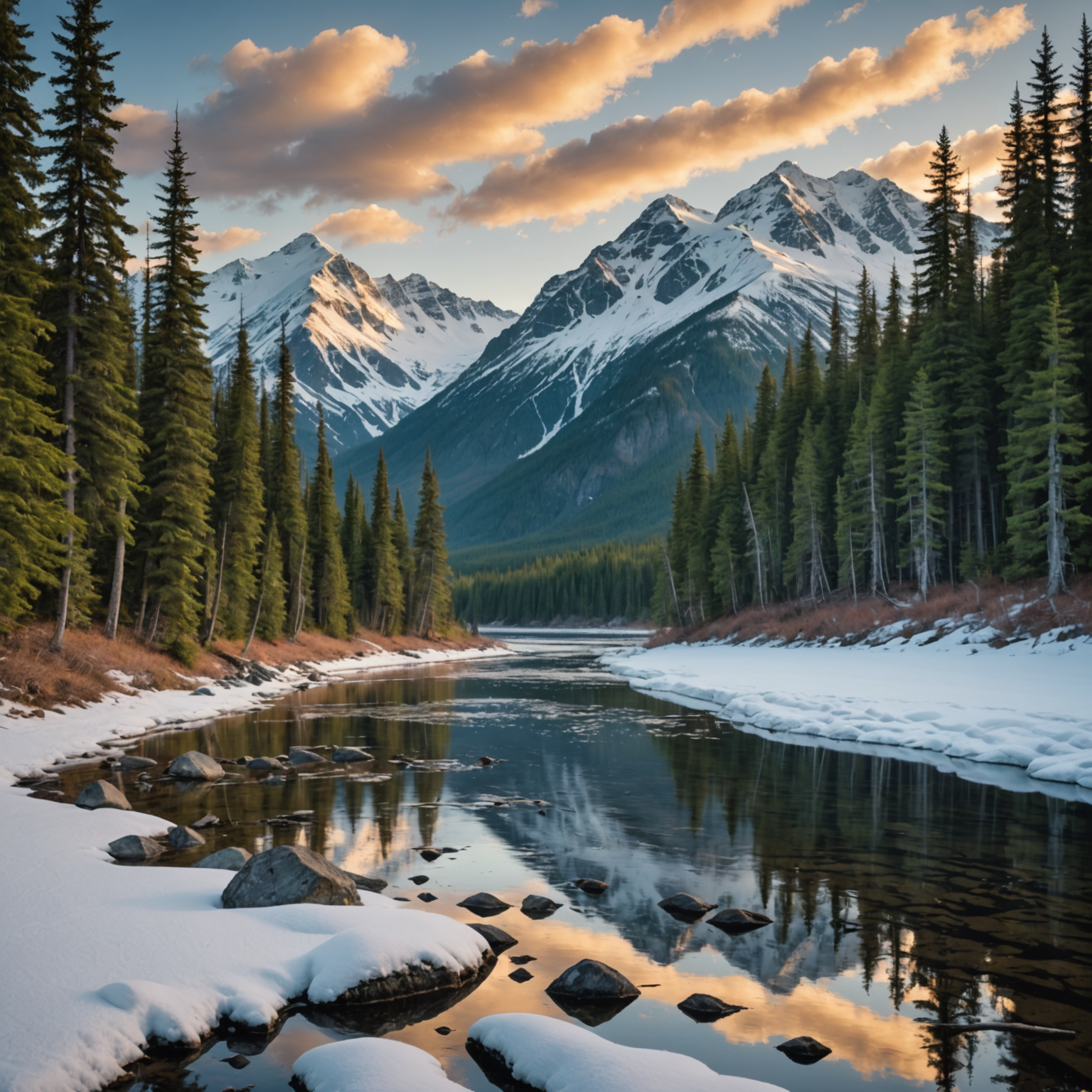 A well-equipped angler in Alaska, showcasing essential fishing gear against a stunning Alaskan backdrop.