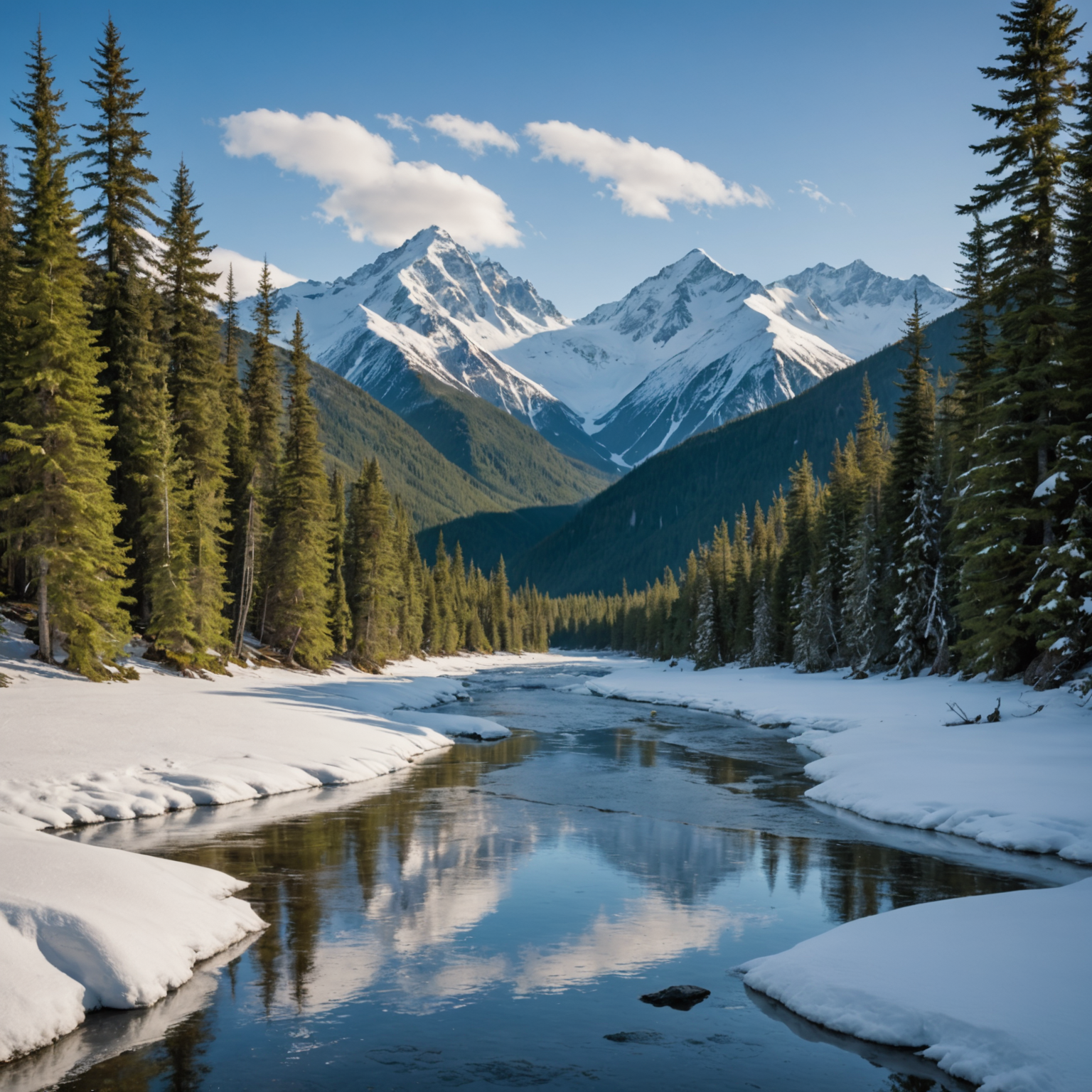 A bear catching salmon at Brooks Falls in Katmai National Park