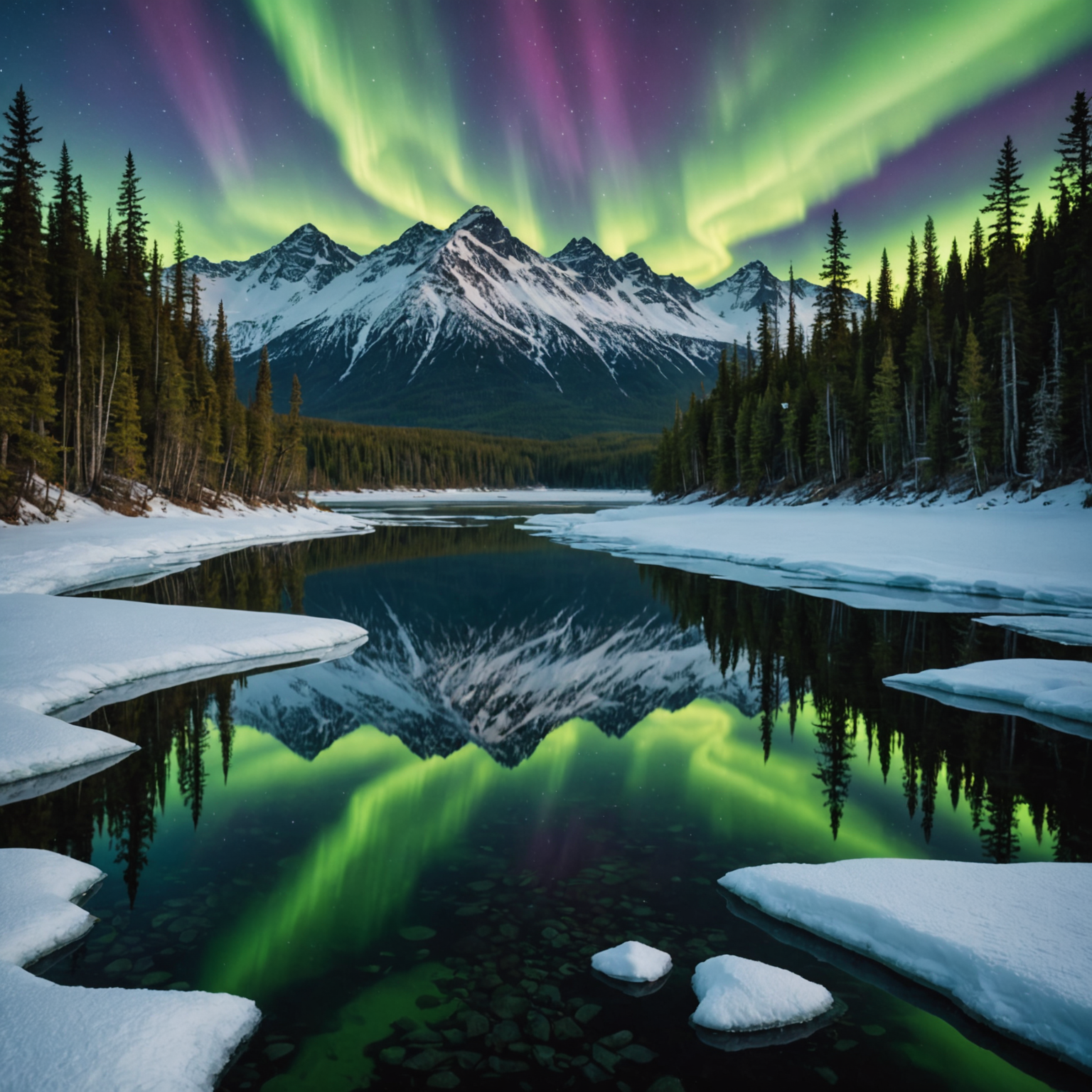 A kayaker navigates through the serene upper Kenai River, surrounded by lush greenery and mountains.