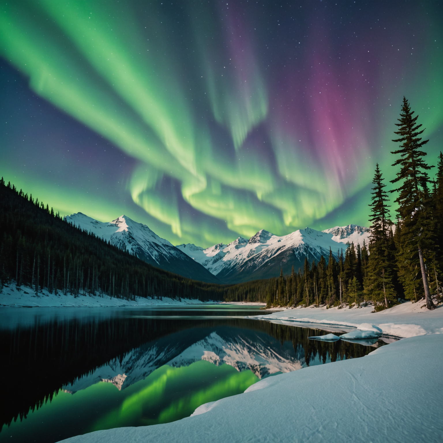 A snowboarder taking a break on the slopes, with a panoramic view of Anchorage and the surrounding wilderness.