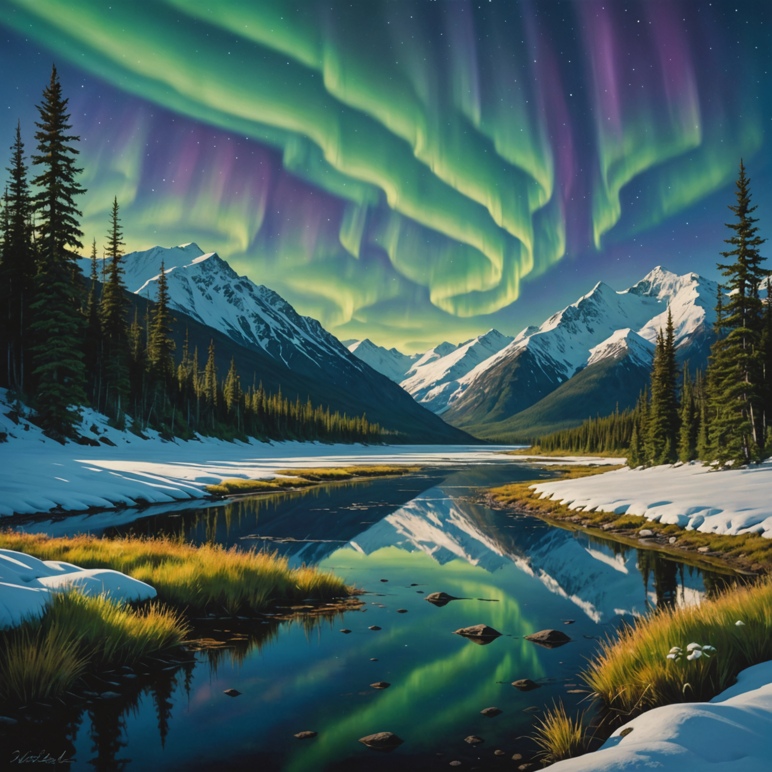 A stunning view of Mount Rainier with wildflowers in the foreground, showcasing the beauty of Washington's Cascade Range.