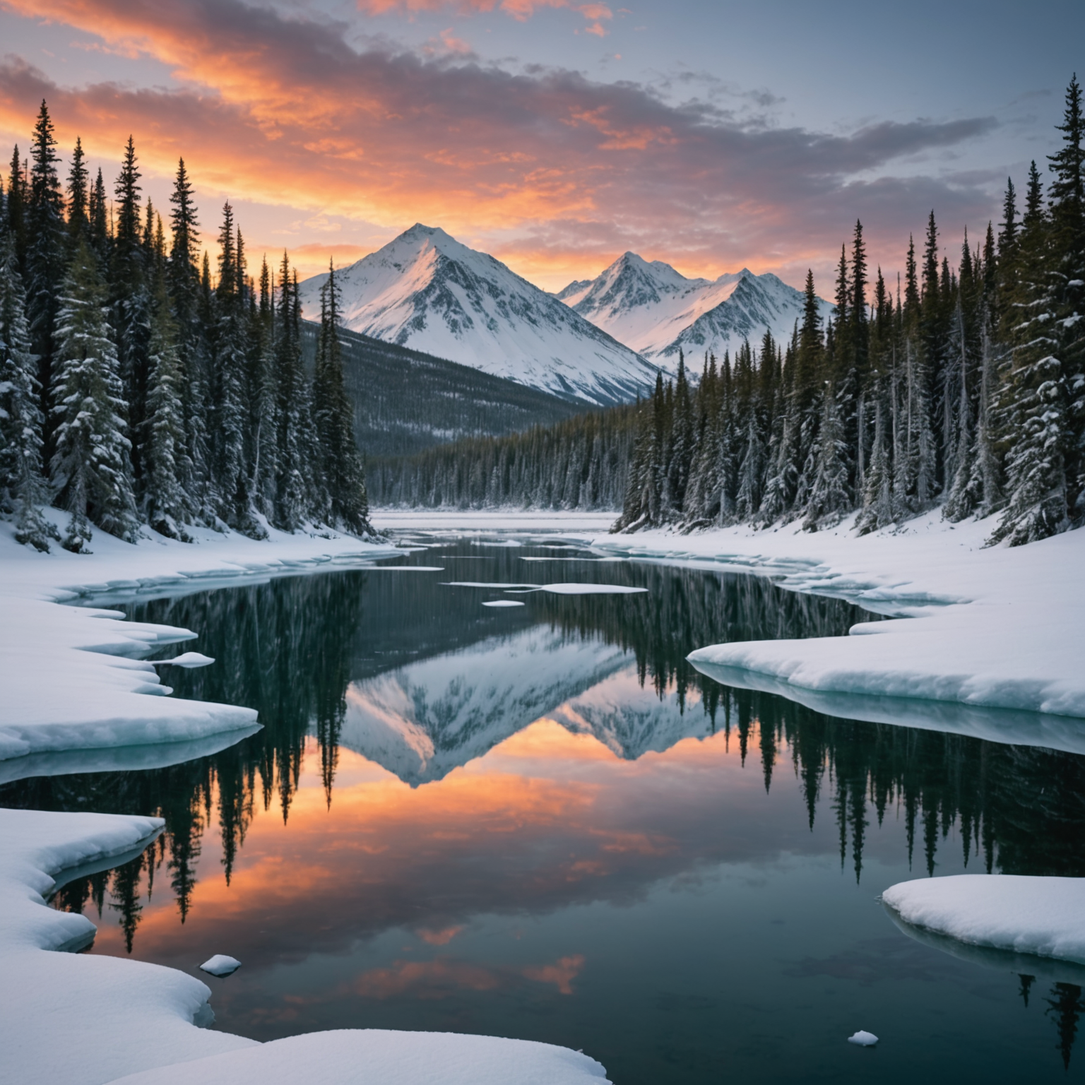 A family enjoying a campfire under the Northern Lights at an Alaskan base camp.