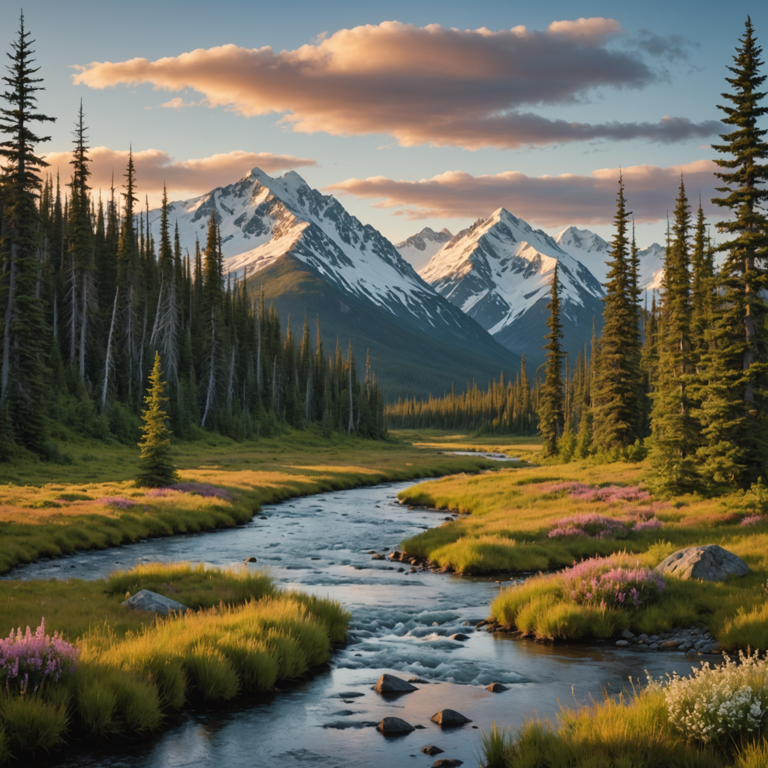 A family hiking on a glacier, equipped with safety gear and guided by a tour leader