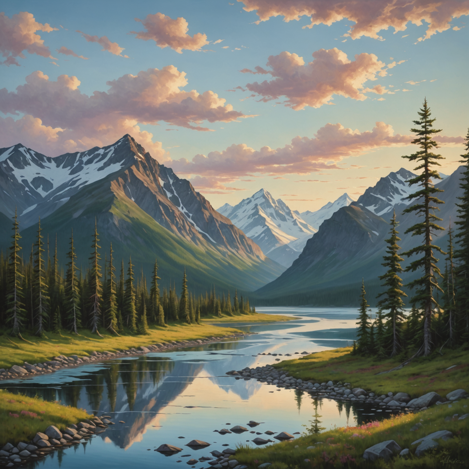 Climbers on Matanuska Glacier