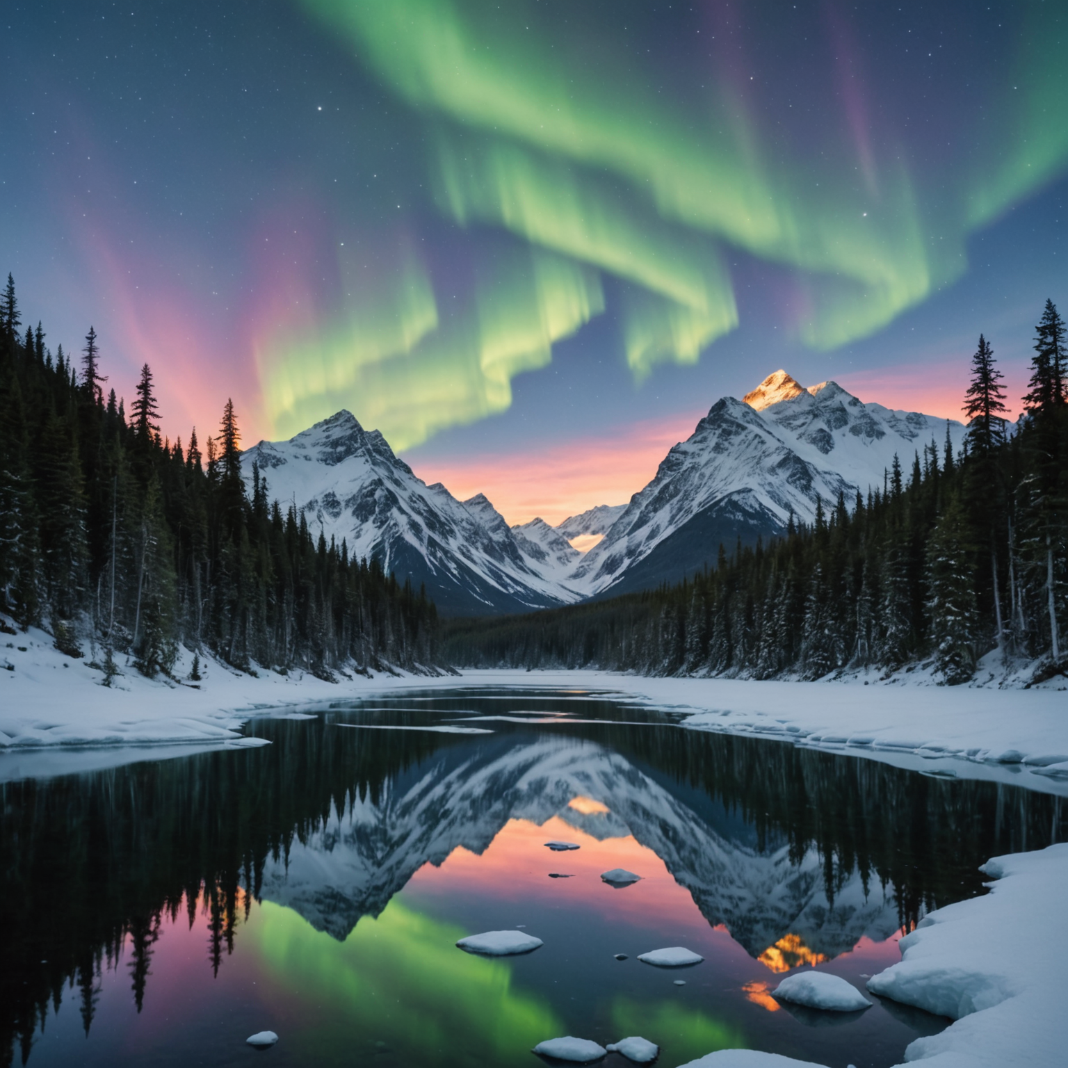 Snowmobile adventure in Alaska